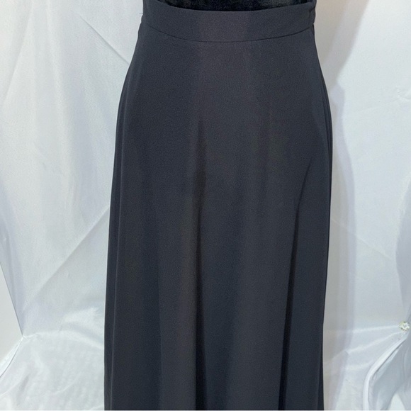 Vintage Maxi Black Skirt Junior’s Size 9/10 Made in USA - Picture 1 of 5